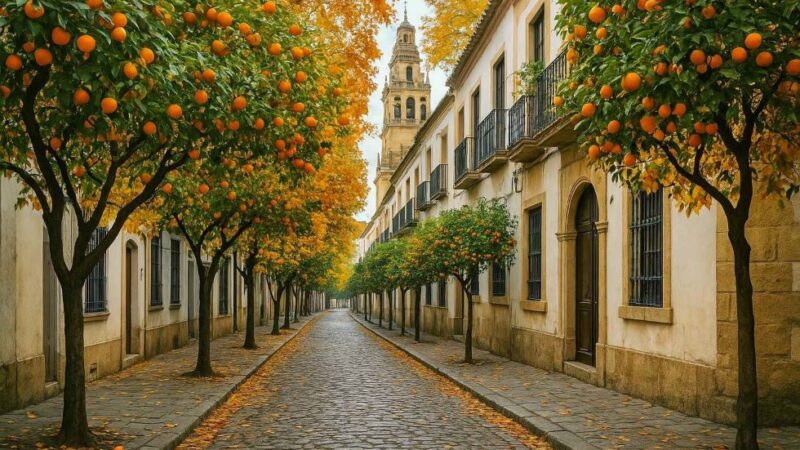¿A Córdoba la adornan naranjos de frutos amargos?