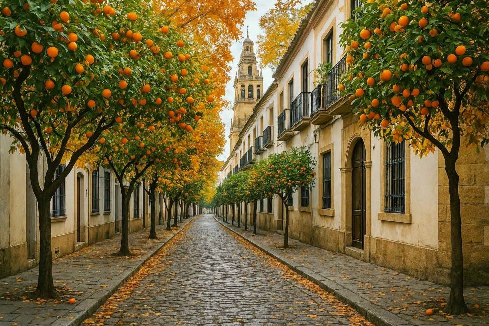 ¿A Córdoba la adornan naranjos de frutos amargos?