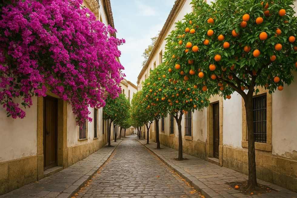 Naranjos con frutos amargos