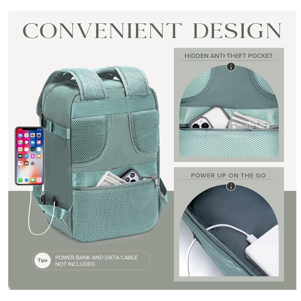 Mochila para viaje en aerolíneas low cost