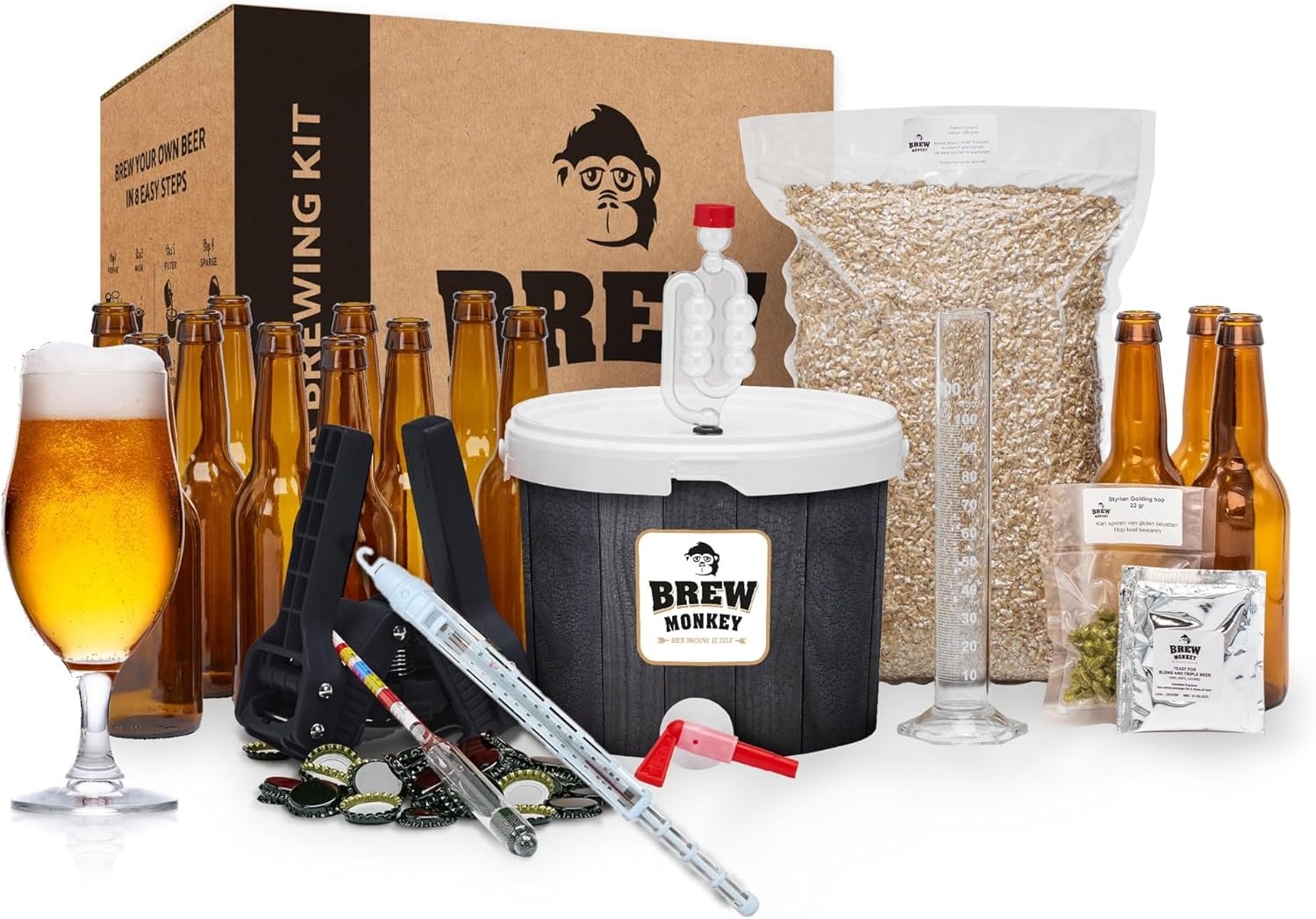 Kit de cerveza rubia