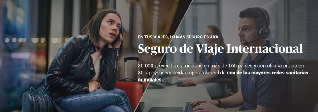 seguro de viaje internacional AXA
